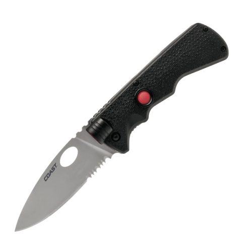 COAST - LK375 - Klappmesser - 7Cr17 Edelstahl - mit LED Taschenlamp...