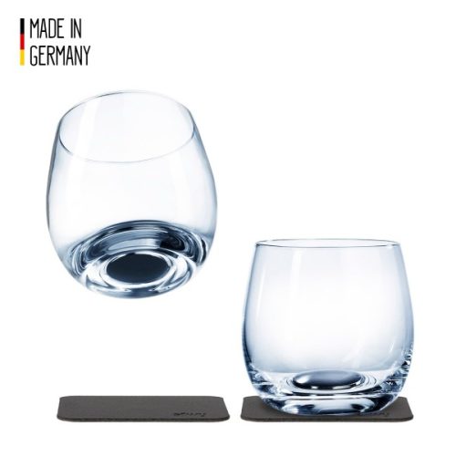 SILWY - Kristallgläser - 2er Set - 2 Metall-Nano-Gel-Pads - Whisky ...