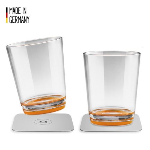 20726 becher silwy rutschfest magnetisch magnetboden kunststoff camping boot hub orange 01 600x600