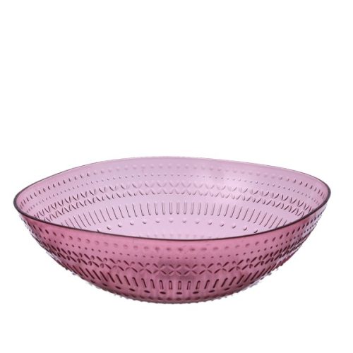 Schüssel - Salatschüssel - Kunststoff - D: 25cm - 2,3l - mit Muster...
