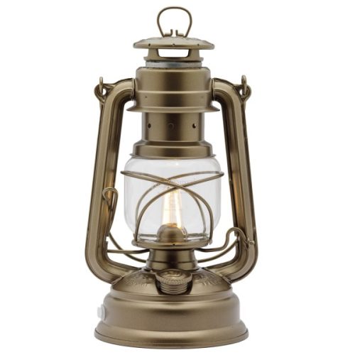 FEUERHAND LED Laterne 276 Bronze - 150 Lumen, dimmbar, leuchtet bis...