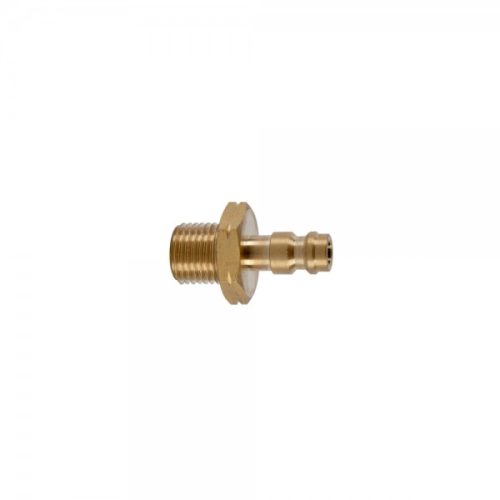 Gas Schnellkupplung auf G 1/4" Linksgewinde, Messing Steckadapter m...