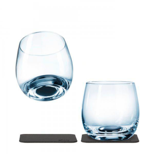 Silwy Magnet-Whiskygläser inkl. Untersetzer 2er Set (250 ml) - Gläser