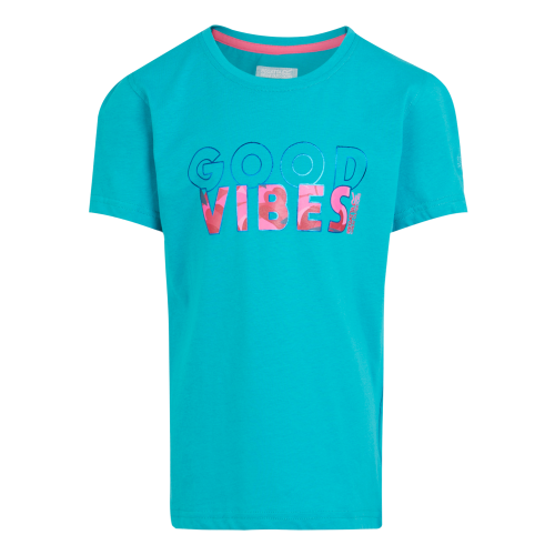 Regatta Bosley VII Kinder T-Shirt türkis 104 - Kinder T-Shirts & -hemden
