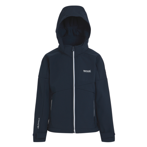 Regatta Acidity VII Kinder Softshelljacke dunkelblau 152 - Kinderjacken