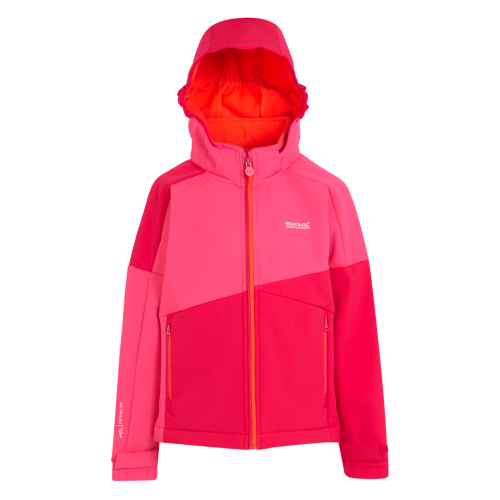 Regatta Acidity VII Kinder Softshelljacke pink 164 - Kinderjacken