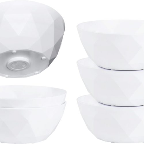 silwy® Magnet-Bowl Schüssel Set 6 Stück Weiß - Schüsseln & Schalen