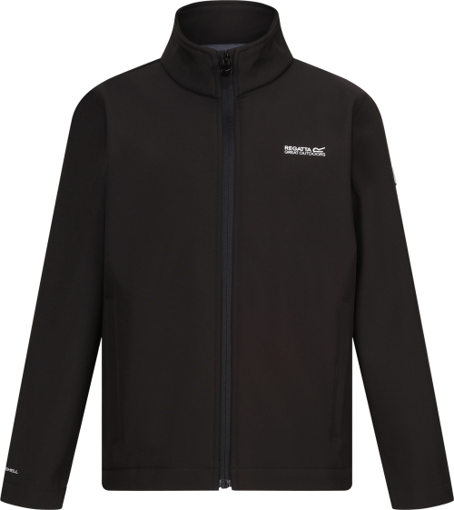 Regatta Junior Cera Kinder Softshelljacke schwarz 164 - Kinderjacken