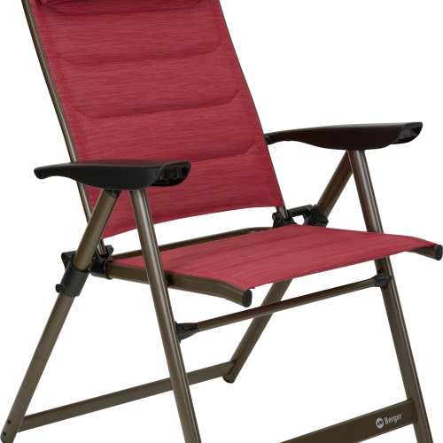 Berger Slimline Klappsessel bordeaux Modell 24 - Klappstühle