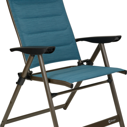 Berger Slimline Klappsessel persisch-blau Modell 24 - Klappstühle