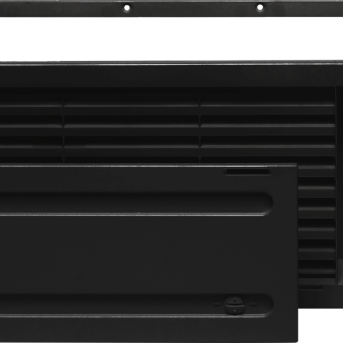 Dometic Lüftungsgitter LS 100 oben für Kühlschränke mit einer Tür schwarz - Kühlschrank-Zubehör