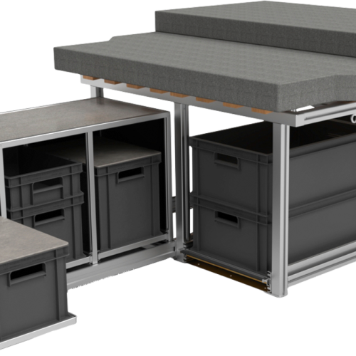 easygoinc. Vanlife-Modul SPORT für Fiat Talento Combi / Renault Trafic Combi / Nissan NV300 L1 - Möbelzubehör
