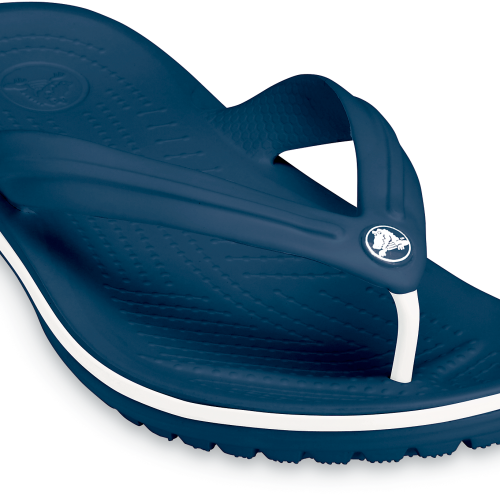 Crocs Crocband Flip Unisex Sandalen dunkelblau 46-47 - Herrenschuhe