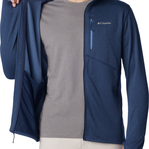Columbia Park View Herren Fleecejacke dunkelblau M - Herrenjacken