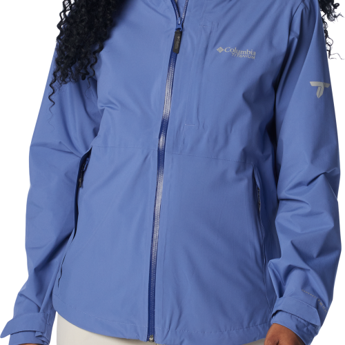 Columbia Ampli-Dry II Damen Wandershelljacke  hellblau XL - Damenjacken