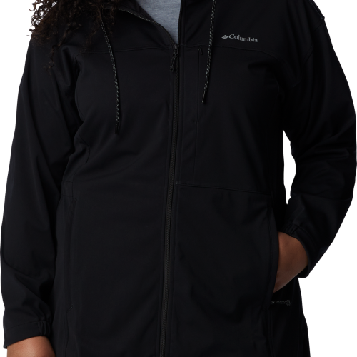 Columbia Flora Park Damen Softshelljacke schwarz XL - Damenjacken