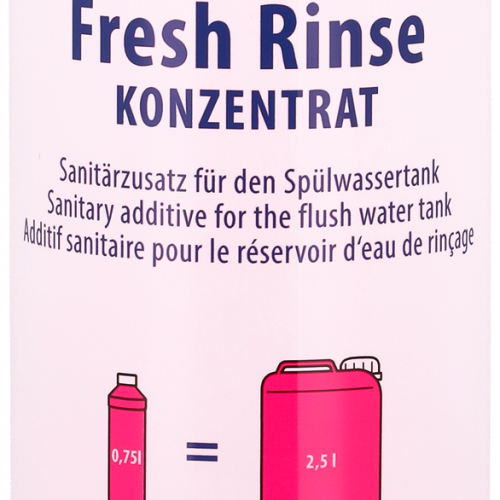 Berger Fresh Rinse Konzentrat 750 ml - Sanitärzusatz für den Spülwassertank - Sanitärzusätze & -flüssigkeiten