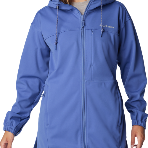 Columbia Flora Park Damen Softshelljacke blau S - Damenjacken