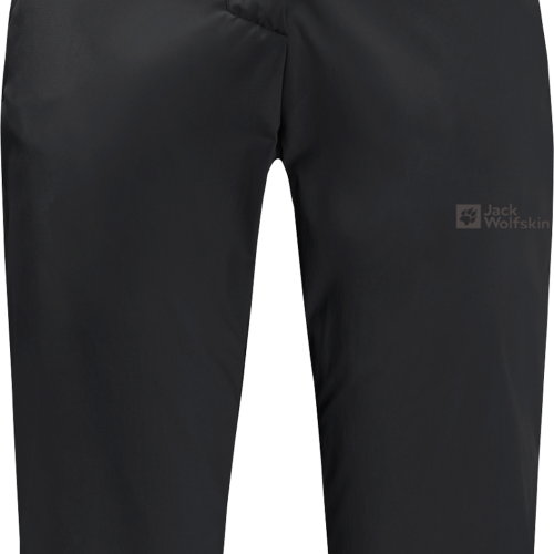 Jack Wolfskin Activate Light 3/4 Damen Softshellhose schwarz 36 - Damenhosen, -röcke & -kleider