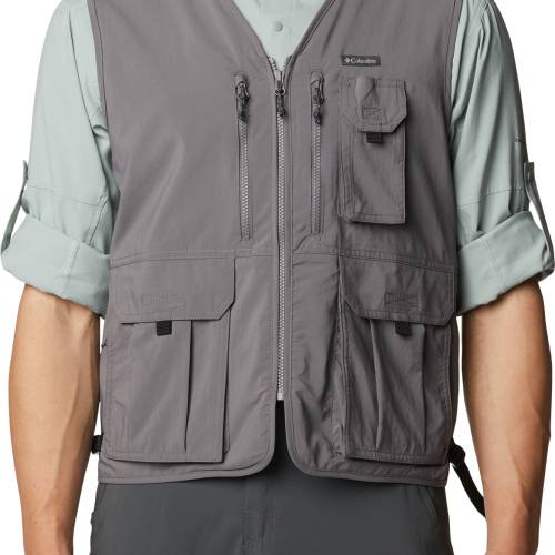 Columbia Silver Ridge Utility Herrenweste dunkelgrau XL - Herrenjacken