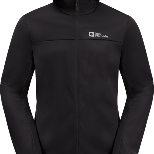 Jack Wolfskin Feldberg Hoody Herren Softshelljacke schwarz XXXL - Herrenjacken