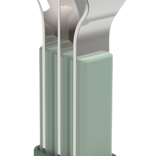 Mepal Silueta Besteckset 3-teilig Nordic sage - Campingbesteck