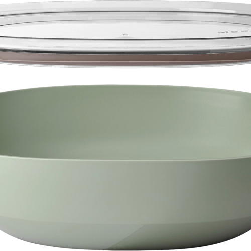 Mepal Silueta Servierschale mit Deckel 4000 ml Nordic sage - Schüsseln & Schalen