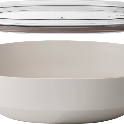 Mepal Silueta Servierschale mit Deckel 4000 ml Nordic white - Schüsseln & Schalen