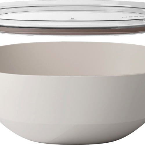 Mepal Silueta Servierschale mit Deckel 5000 ml Nordic white - Schüsseln & Schalen