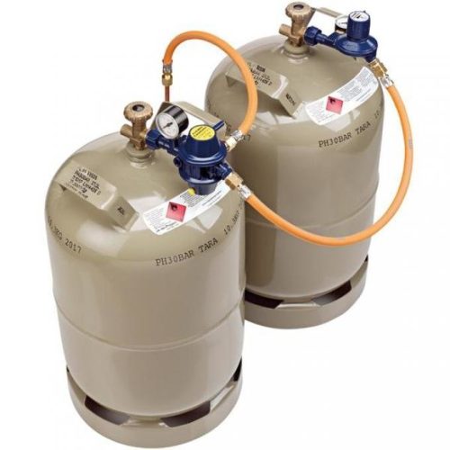 GOK Zweiflaschenanlage Caramatic 30 mbar - Gasregler & Gasschläuche