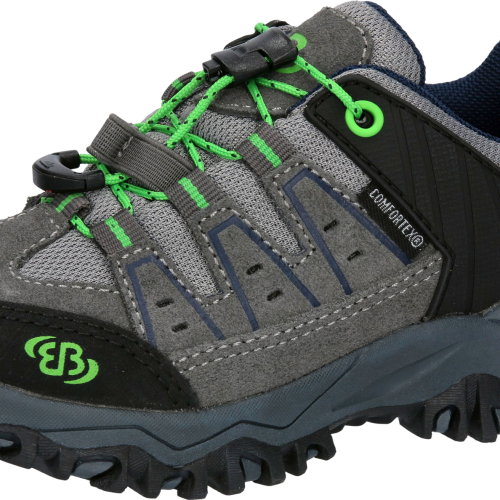 Brütting Mount Pinos Low Kinderschuhe dunkelgrau 36 - Kinderschuhe