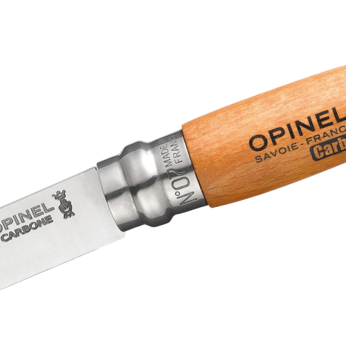 Opinel N°07 Taschenmesser Klingenlänge 8 cm Kohlenstoffstahl - Campingbesteck