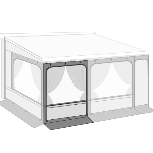 Fiamma Front Panel Ersatzfrontwand für Privacy Room Vorzelte 200 cm - Ersatzteile Zelte & Markisen