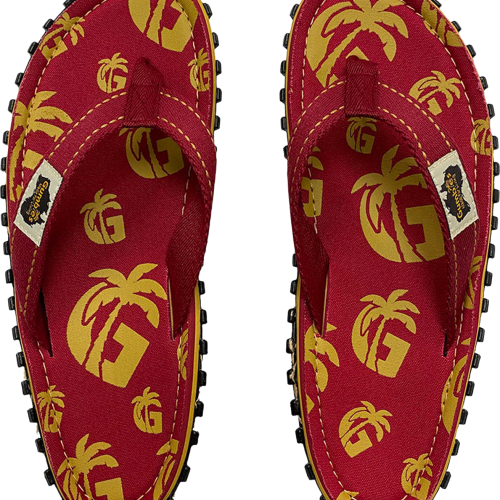 Gumbies  Red Multi G Herren Zehentrenner  rot 45 - Damenschuhe