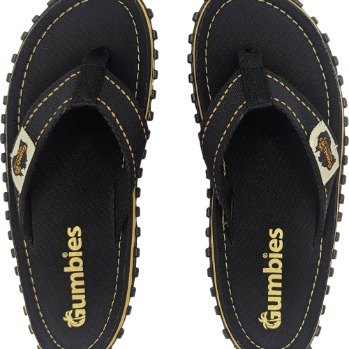 Gumbies Classic BlackHerren Zehentrenner  schwarz 46 - Herrenschuhe