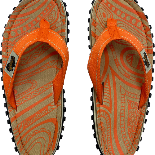 Gumbies Damen Native Zehentrenner orange 38 - Damenschuhe