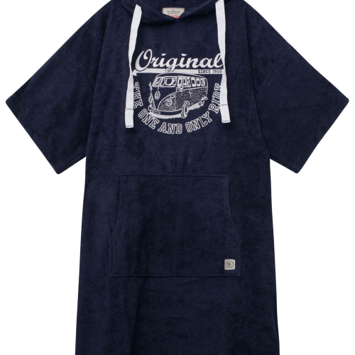 Van One Original Ride Unisex Poncho  dunkelblau S-M - Damenjacken von Van One Classic Cars