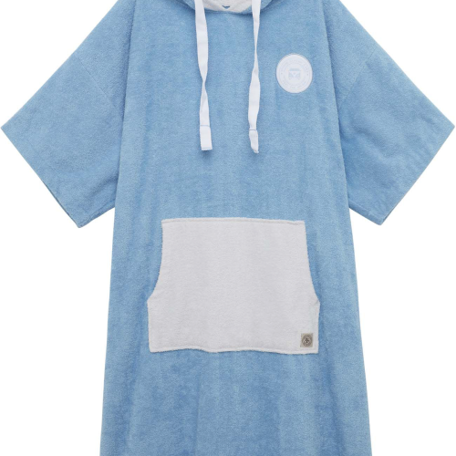 Van One Bulli Unisex Poncho  hellblau XXL - Herrenjacken von Van One Classic Cars