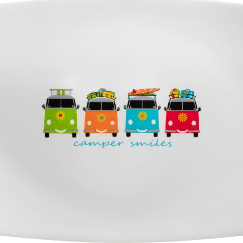 Flamefield Tablett Campers Smiles - Schneidebretter