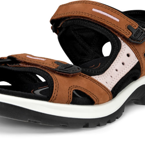 Ecco Offroad Damen Trekkingsandale hellbraun 41 - Damenschuhe