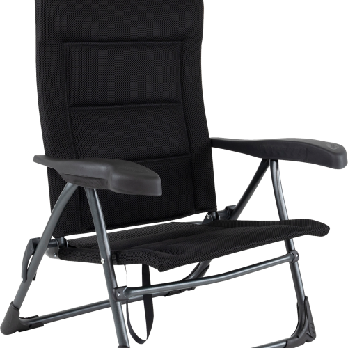 Crespo AP/205 Air Deluxe Strandstuhl schwarz - Strandstühle