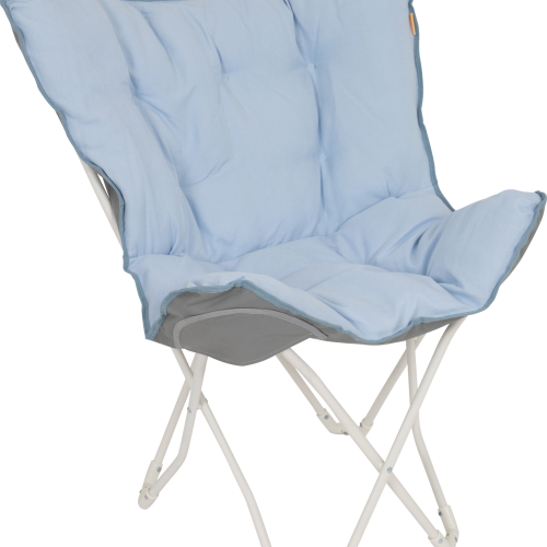 Bo-Camp Pastel Murat M Schmetterlingsstuhl blau - Relaxsessel