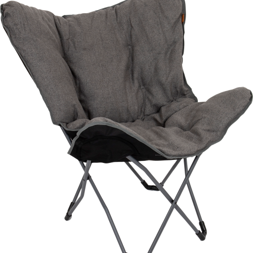 Bo-Camp Urban Outdoor Grainger L Schmetterlingsstuhl Grau - Relaxsessel