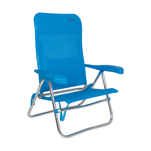 Crespo Classic AL/205 Strandstuhl blau - Strandstühle