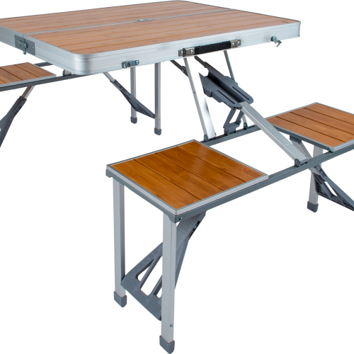 Bo-Camp Picknicktisch Bambus klappbar 4 Personen - Picknicktische