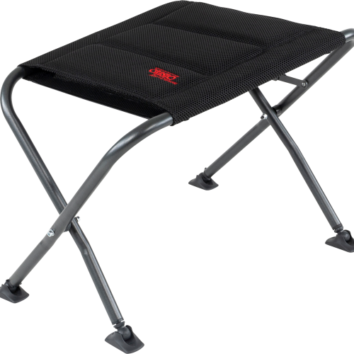 Crespo AP/211 Air-Deluxe Fußhocker selbstnivellierend schwarz - Beinauflagen