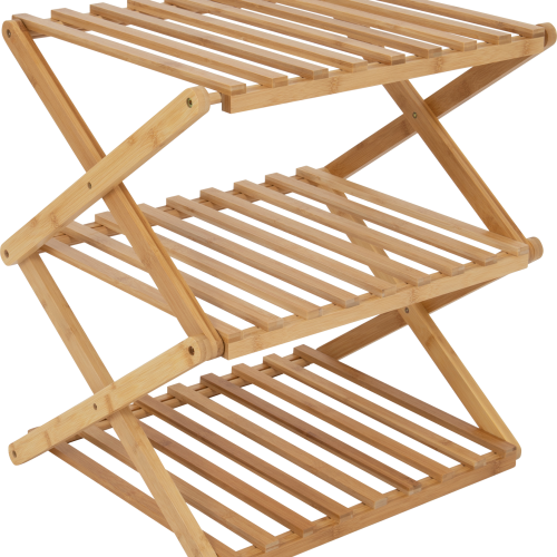 Bo-Camp Faltschrank Urban Outdoor Fitzroy Bambus M 3 Fächer - Faltschränke