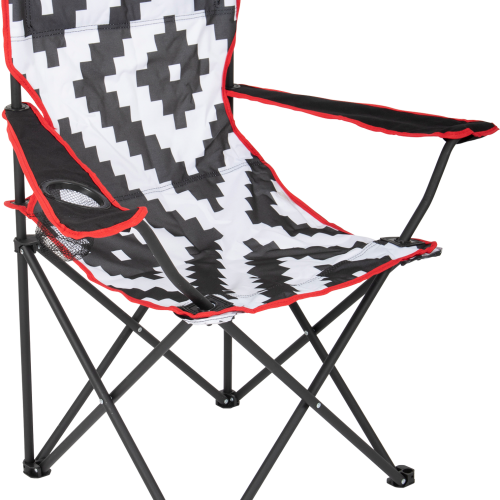 Bo-Camp Madison Urban Outdoor Campingstuhl Schwarz/Weiß - Faltstühle