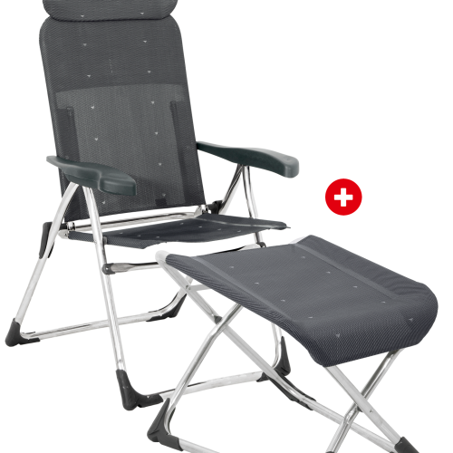 Crespo Stuhl- und Beinauflage Set AL/213 + AL/231 - Klappstühle