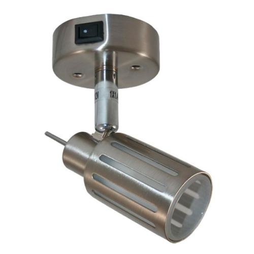 Haba Triton LED Aufbauleuchte mit Schalter Farbe Silber 10 - 15 V - LED Campingleuchten